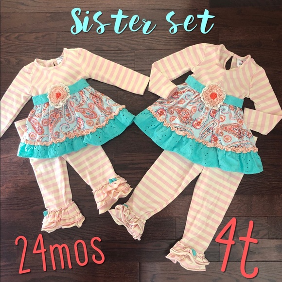 matching sister boutique outfits